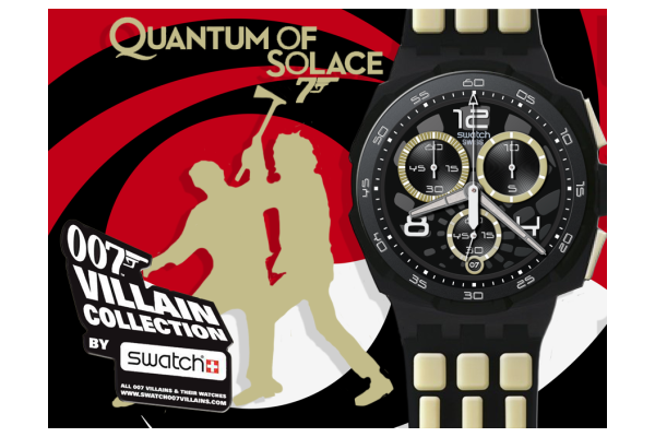 Swatch Bond Villain Series - Dominik Greene