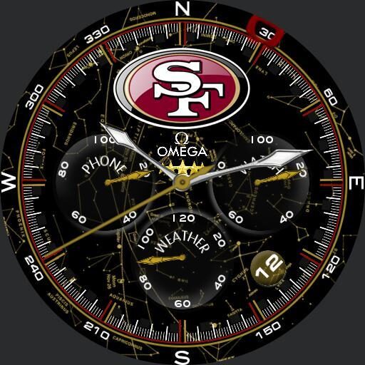 Omega Chronometer San Francisco 49ers