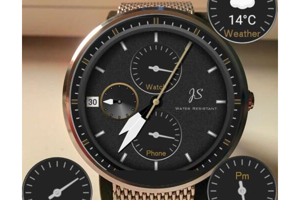 JS elegant dials