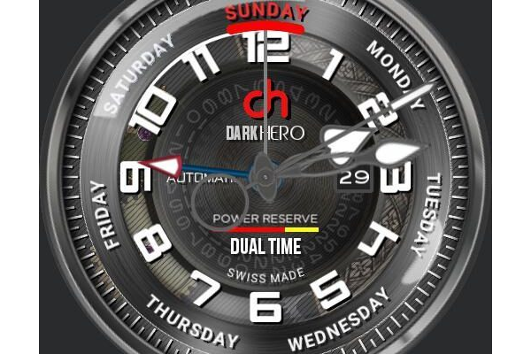 DarkHero Dual Time Skeleton II