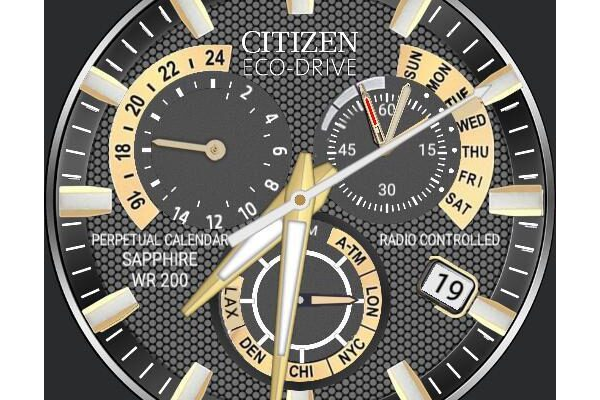 Citizen Eco-Drive Perpetual Chrono AT4004-52E