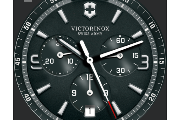 Victorinox Night Vision Chrono - black