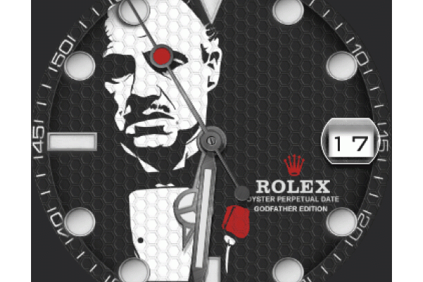 Rolex Godfather dim options