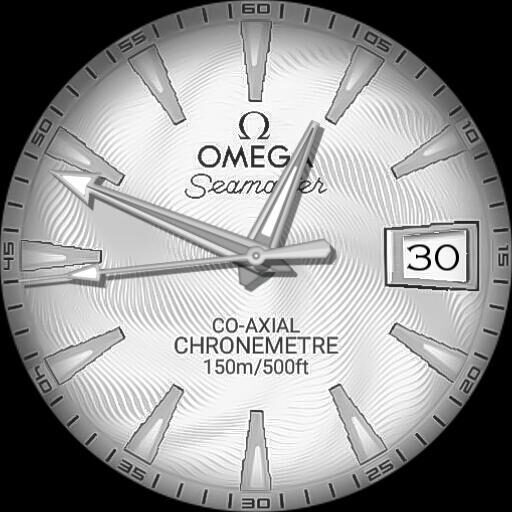 Omega Seamaster Co-Axial White Dial