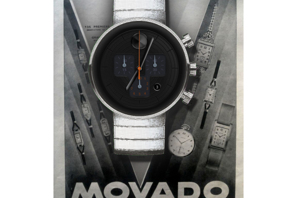 Movado Bold Black