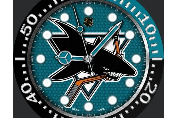 GMX3 San Jose Sharks Retro by QWW