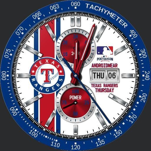 Texas Rangers 2016 Playoffs Modular Racer by QWW