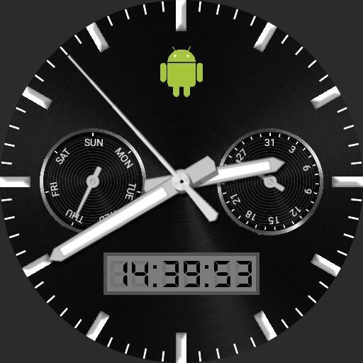 AnaDigi Watch (Android Logo)