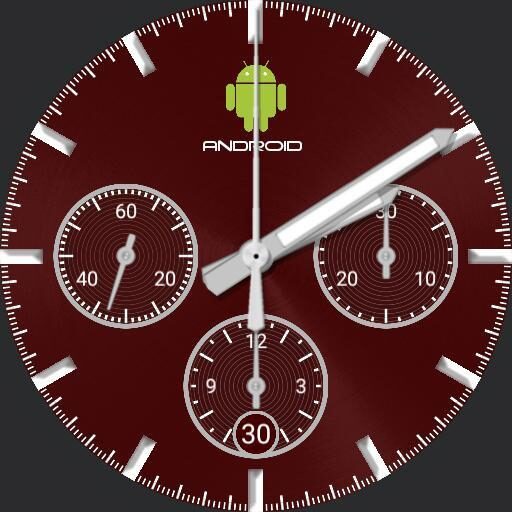 Android Colour Change Chronograph Watch