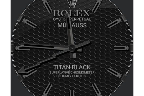 Rolex Nilgauss Titan Black