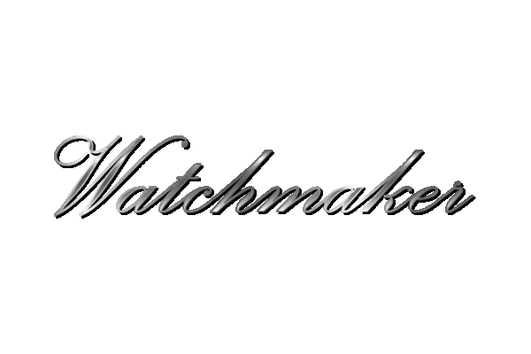 Watchmaker "Script" Logo