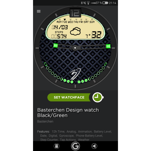 Basterchen design watch