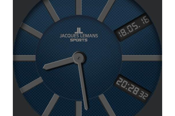 jacques lemans digital (Auto dim options)