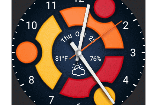 Ubuntu Color Logo Watch
