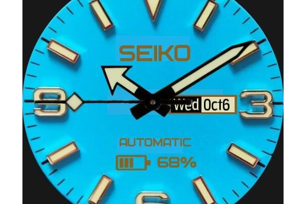 SEIKO BLUE GOLD