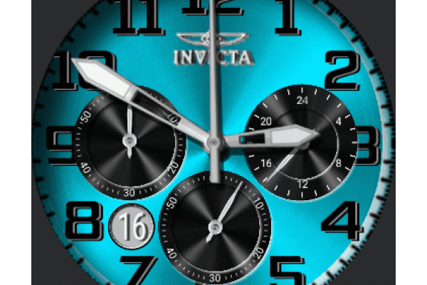 Invicta Sea Blue dim options