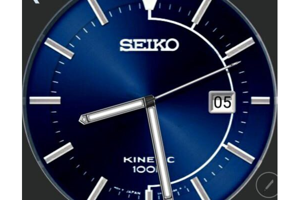 Seiko Kinetic Blue WolfEd