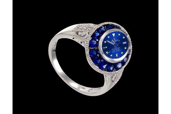 Double Bling ring Watch face