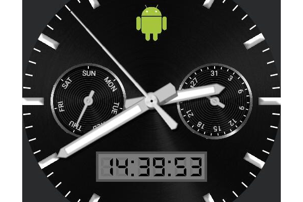 AnaDigi Watch (Android Logo)
