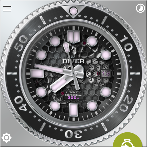 Inferno Diver Seahorse Skeleton M170615v5