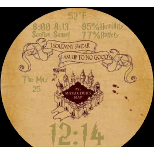 Harry Potter Marauder's Map *Animated*