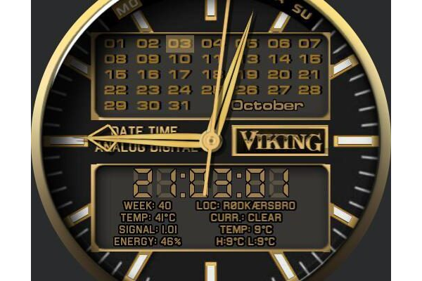 VIKING Date Time v 2