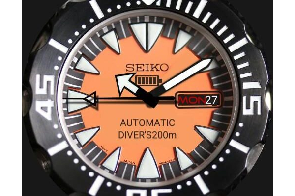 SEIKO MONSTER ORANGE