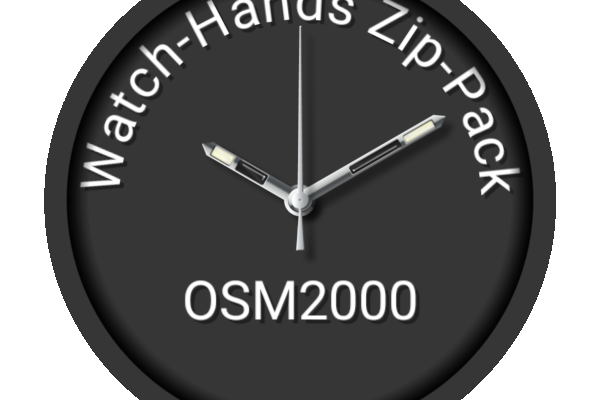 OSM2000 - Watch-hands Zip-Pack