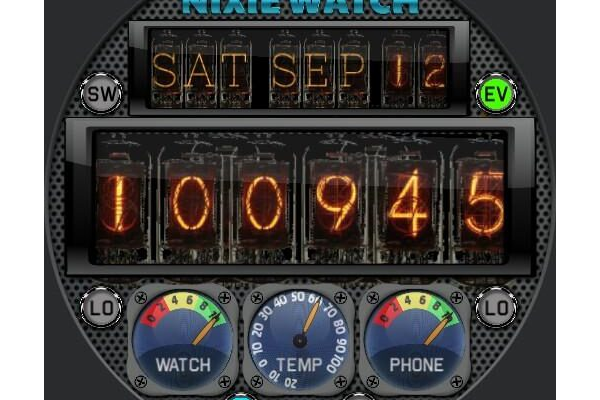 Nixie Tube Watch 12 Hour