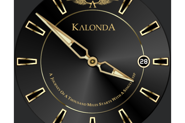 Kalonda Royal Black No Bezel