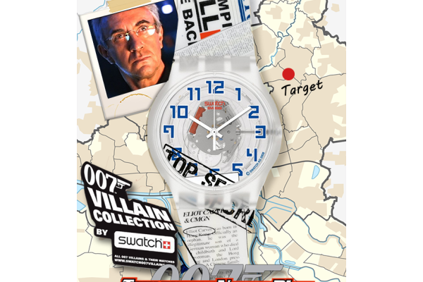 Swatch Bond Villain Series - Elliot Carver