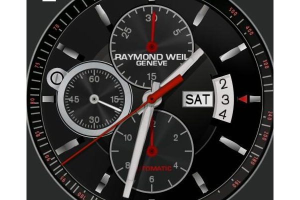 Raymond Weil Freelancer ~ Red Hands