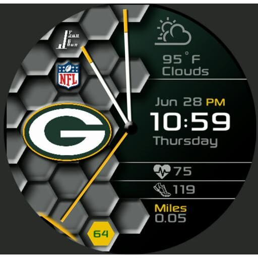 Packers Hexagon by JSooHoo
