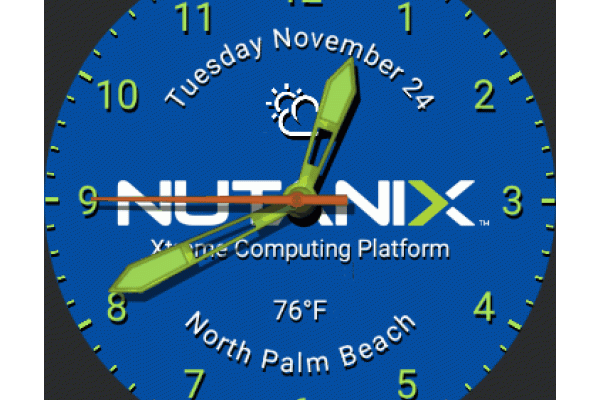 Nutanix Logo Watch