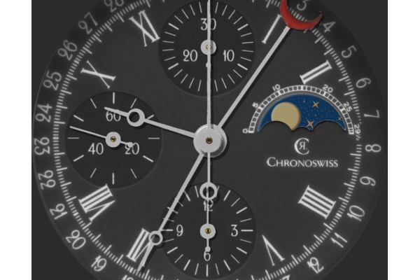 Chronoswiss Automatic Chronograph Tribute Black