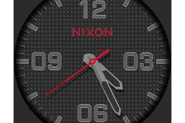 Nixon Corporal SS Black Stamped