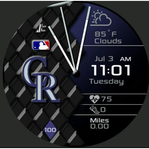 Rockies Diamond by JSooHoo