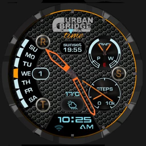 Urban Bridge Carbon - Galaxy Watch