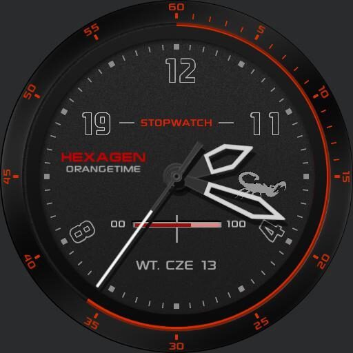 Hexagen orangetime
