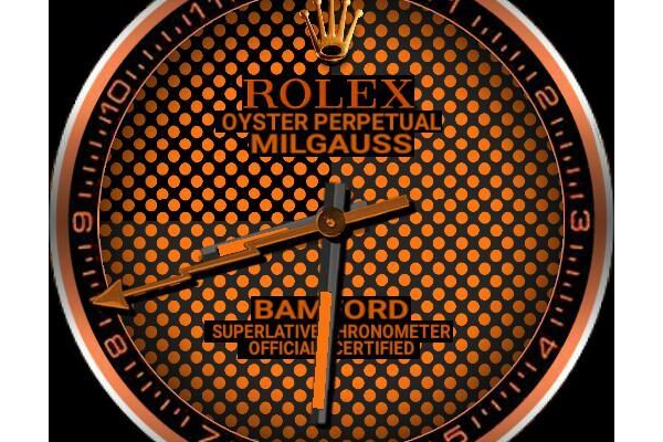 Rolex Milgauss Bamford Orange Dots