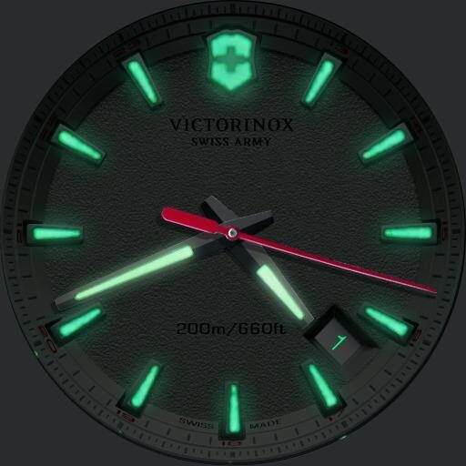 VICTORINOX I.N.O.X. Titanium slo glo lume options