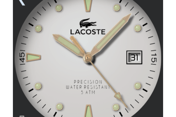 Tribute - Lacoste model 3510g white gold v2