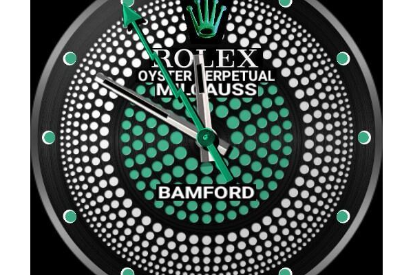 Rolex Milgauss Bamford Green Dots