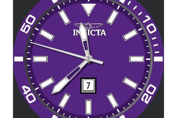 In-Victa Dive Watch Tribute Purple