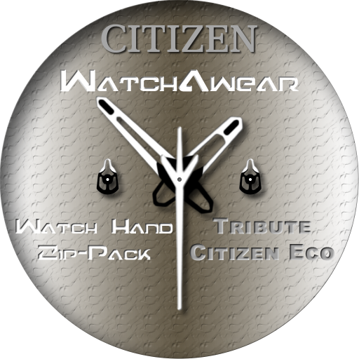 Tribute - Citizen White Watch Hand Zip-Pack