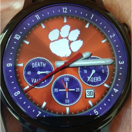 Clemson Tigers Diver by QWW
