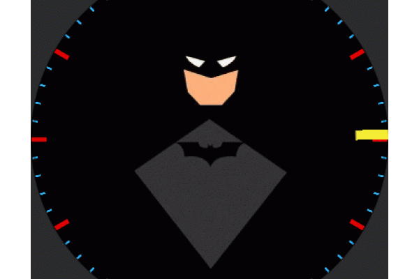 Comics Superhero Animated Watchface