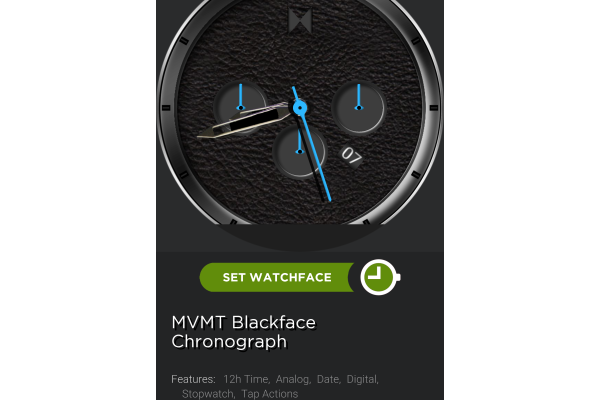 MVMT Blackface Chrono