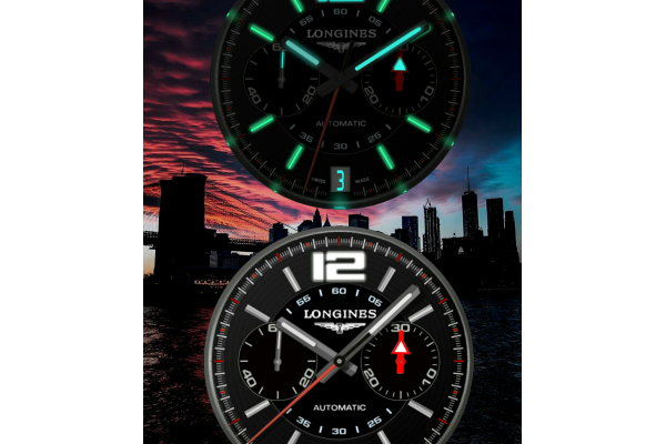 Longines Admiral Chrono ~ Multi-tap Dim