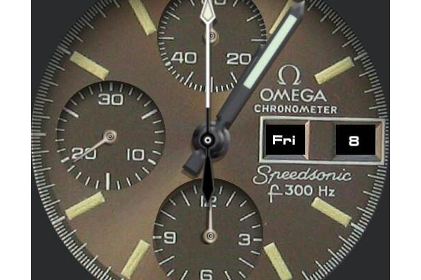 Omega speedmaster chrono lumed